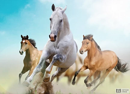 Скачущие лошади
