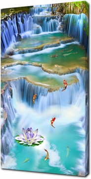 3D сказочный водопад