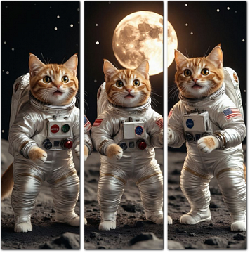 Коты-космонавты