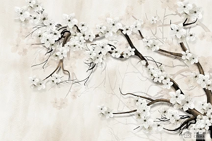 Воздушные рельефные ветви