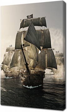 Корабли пиратов