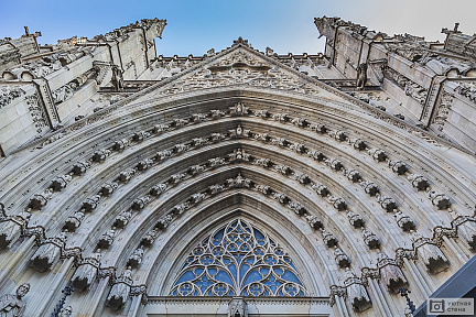 Фотообои Кафедральный собор Барселоны, Испания
