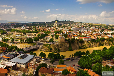 Фотообои Панорама Тбилиси. Грузия