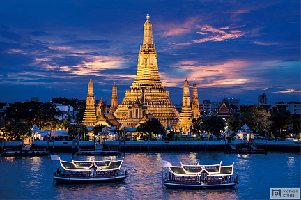 Фотообои Храм утренней зари Ват Арун, Бангкок, Таиланд