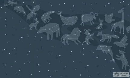 Детская карта созвездий