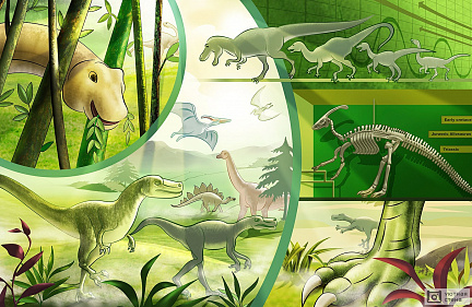 Динозавры картинка