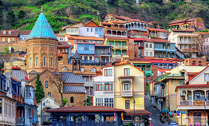 Фотообои Вид на Тбилиси