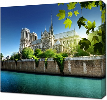 Красивое изображение Нотр-Дам де Пари, Париж, Франция