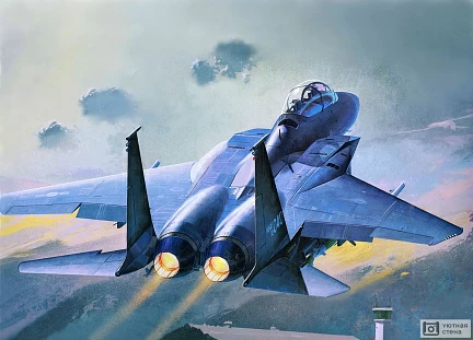 Взлет F-15K