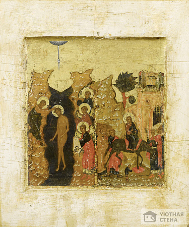 Крещение Господне и Вход Господень в Иерусалим, ок.1700
