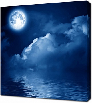 Луна и ночное небо