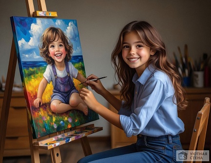 Маленький художник