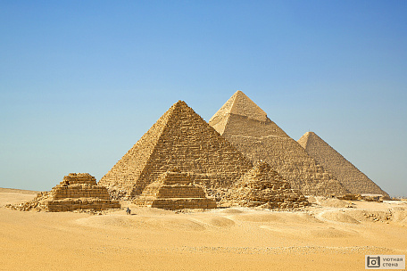 Фотообои Египет в желтых песках