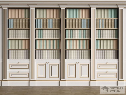 Книжный шкаф в классическом стиле