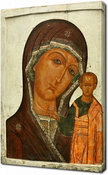 Икона Б.М. Казанская, ок.1650 г.