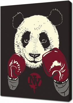 Панда-боксёр