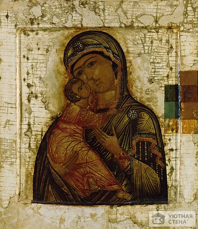 Икона Б.М. Владимирская, ок.1680 г.
