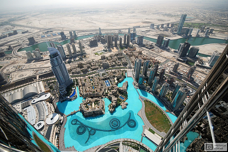 Фотообои Вид сверху на Дубай