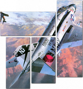 Самолет F-4J