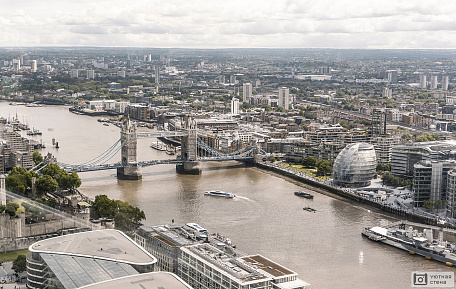Фотообои Виды Лондона и Тауэрский мост