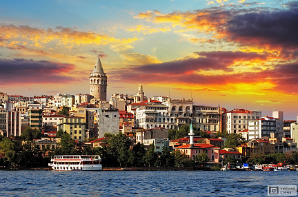 Стамбул на закате