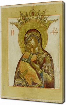 Икона Б.М. Владимирская, XVII в.