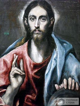 Эль Греко — Благословляющий Христос