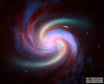 Захватывающая спиральная галактика