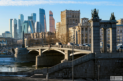 Фотообои Старая и новая архитектура Москвы