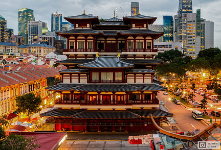 Храм Священного Зуба Будды, Сингапур
