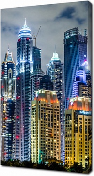 Современные небоскребы Дубай