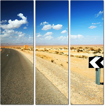 Дорога в пустыне