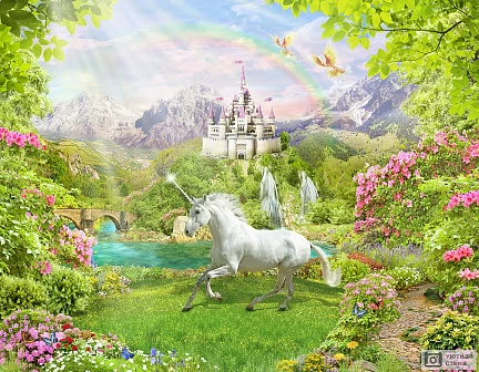 Единорог в сказочном царстве