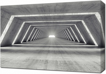 3D  Туннель из плит