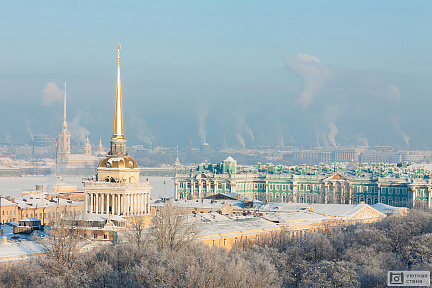 Фотообои Зимний Петербург