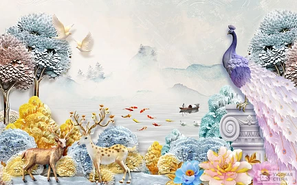 3D объемная композиция