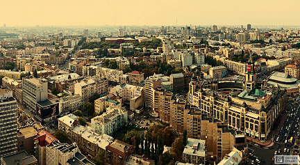 Фотообои Панорама Киева. Украина