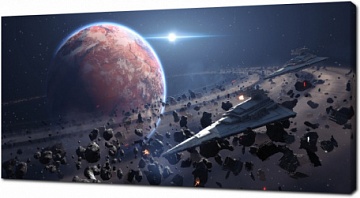 Космические корабли и пояс астероидов