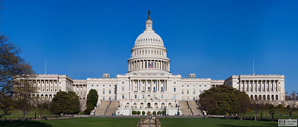Здание Капитолия США в Вашингтоне
