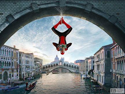 Человек-Паук в Венеции