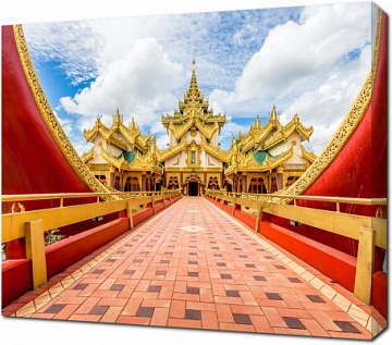 Дворец в Янгоме, Мьянма