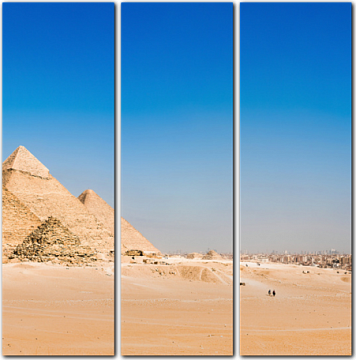 Египетская панорама с пирамидами
