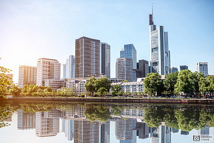 Фотообои Городской пейзаж Франкфурта