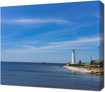 Белый маяк в Крыму