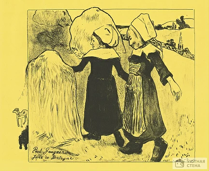 Поль Гоген - Эстамп
