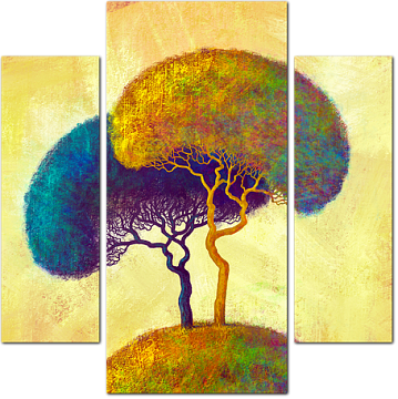 Два устойчивых дерева
