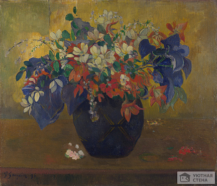 Поль Гоген - Ваза с цветами