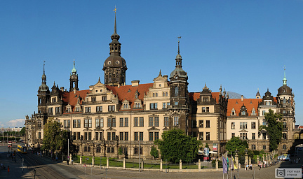Фотообои Королевский Дворец  Дрездена, Германия