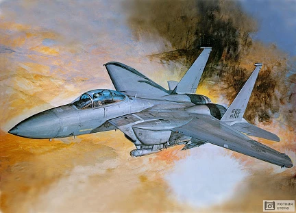 Самолет F-15E Strike Eagle