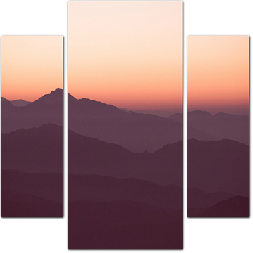 Тихий восход в горах
